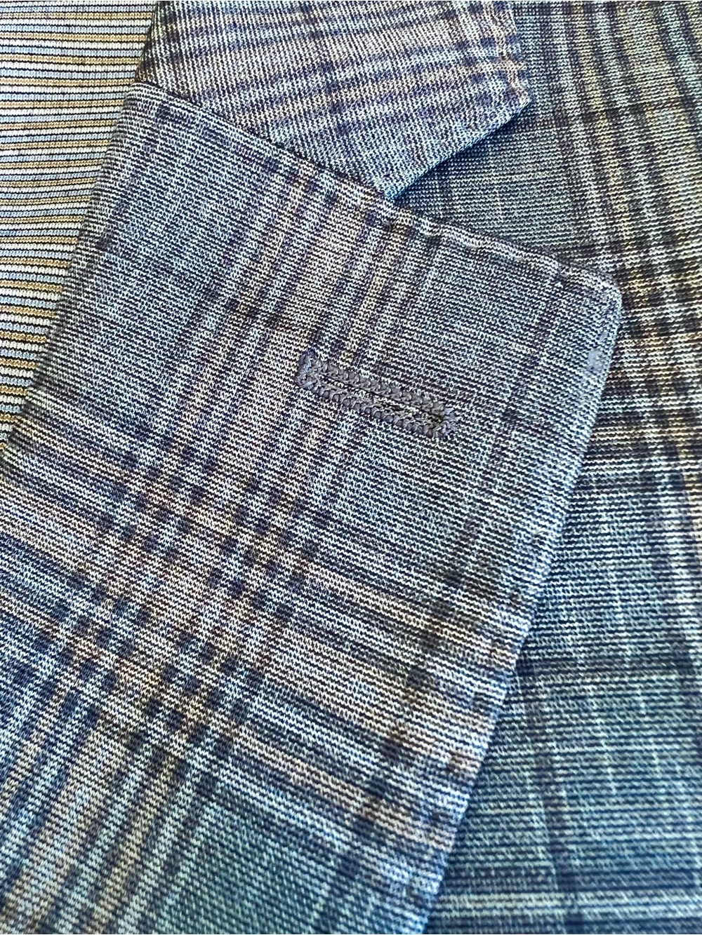 Wrinkle Free Stretch Soft Men's Plaid Blazer - Sport Coat - Picture 9 of 14